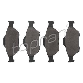 Jeu de 4 plaquettes de frein avant TOPRAN OEM 044650D050