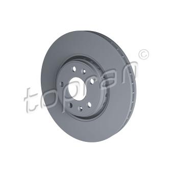 Jeu de 2 disques de frein avant TOPRAN OEM 402060003R