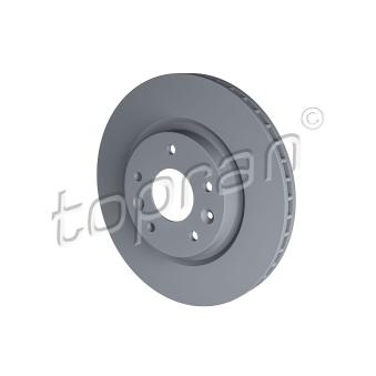 Jeu de 2 disques de frein avant TOPRAN OEM 402064EA0A