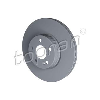 Jeu de 2 disques de frein avant TOPRAN OEM A0004212612