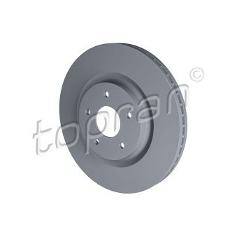 Jeu de 2 disques de frein avant TOPRAN OEM 402064CE0A