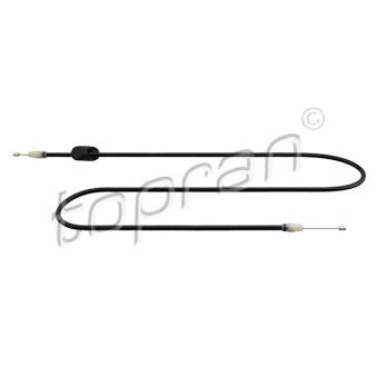 Tirette à câble, frein de stationnement TOPRAN [631 754]