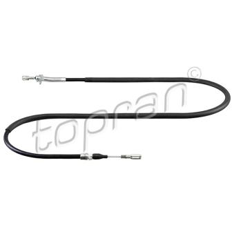 Tirette à câble, frein de stationnement arrière droit TOPRAN [631 773]