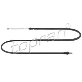 Tirette à câble, frein de stationnement TOPRAN 631 951