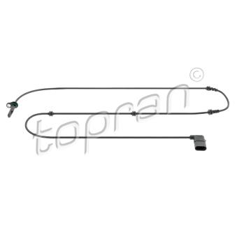 Capteur, vitesse de roue avant droit TOPRAN OEM A2539053400