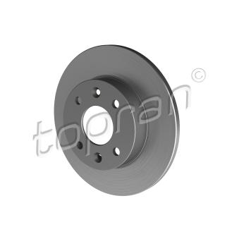 Jeu de 2 disques de frein avant TOPRAN OEM 7700704705