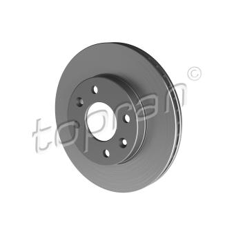 Jeu de 2 disques de frein avant TOPRAN OEM 7700756572