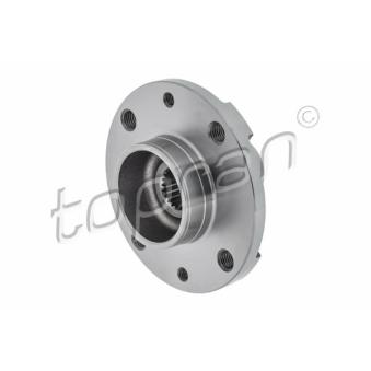 Moyeu de roue avant TOPRAN 700 631 pour ABARTH GRANDE PUNTO 1.2 - 54cv