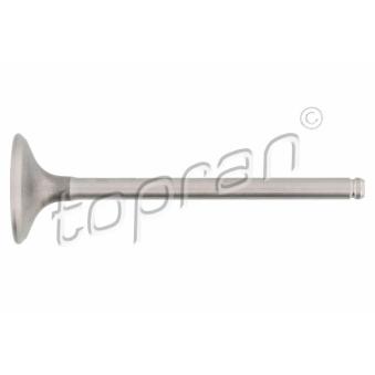 Soupape d'admission TOPRAN 700 657 pour SKODA CITIGO 1.9 DCI - 110cv