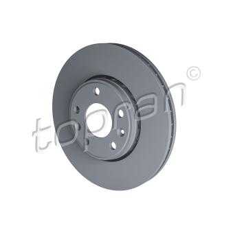 Jeu de 2 disques de frein avant TOPRAN OEM 402066813R Jeu de 2 disques de frein avant TOPRAN OEM 402066813R