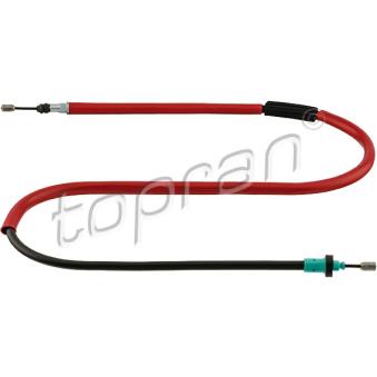 Tirette à câble, frein de stationnement arrière gauche TOPRAN OEM 8200673258