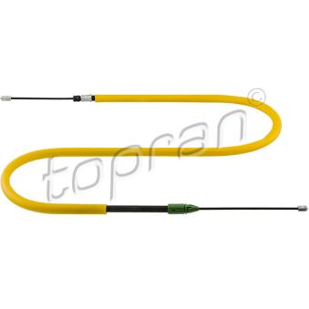 Tirette à câble, frein de stationnement arrière gauche TOPRAN OEM 7700438266