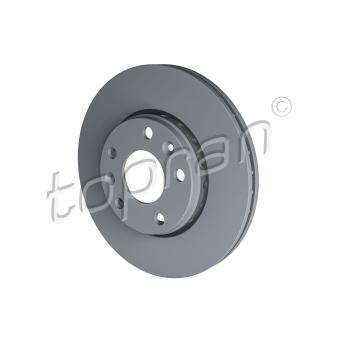 Jeu de 2 disques de frein avant TOPRAN OEM 402063793R