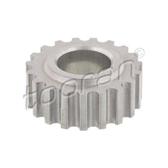 Roue dentée, vilebrequin TOPRAN 701 165 pour CITROEN C3 1.4 - 75cv