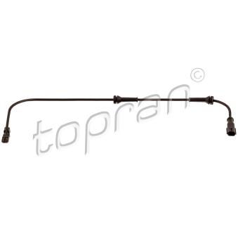 Capteur, vitesse de roue arrière gauche TOPRAN OEM 4159053100