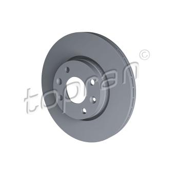 Jeu de 2 disques de frein avant TOPRAN OEM 402067501R