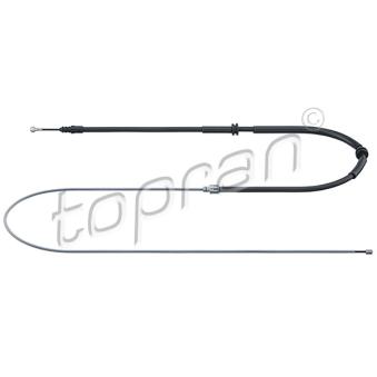 Tirette à câble, frein de stationnement TOPRAN OEM 8200526870