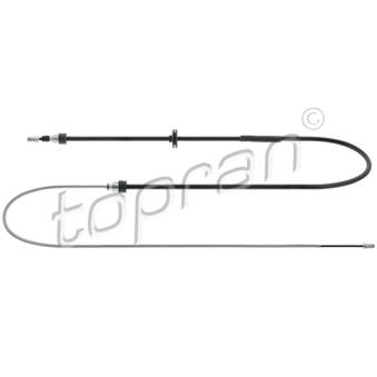 Tirette à câble, frein de stationnement TOPRAN 701 508