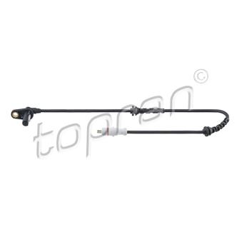 Capteur, vitesse de roue TOPRAN OEM 8200186294