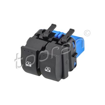 Interrupteur, lève-vitre avant gauche TOPRAN 701 791 pour RENAULT SCENIC 1.9 DCI - 110cv