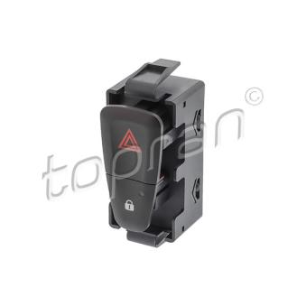 Interrupteur de signal de détresse TOPRAN 702 621 pour RENAULT MEGANE 2.0 TCe - 190cv