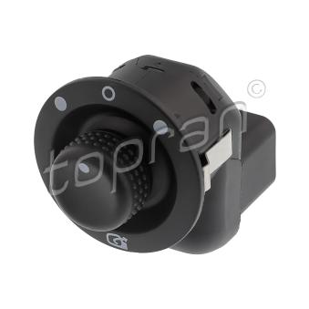 Interrupteur, réglage des rétroviseurs extérieurs TOPRAN [702 674]