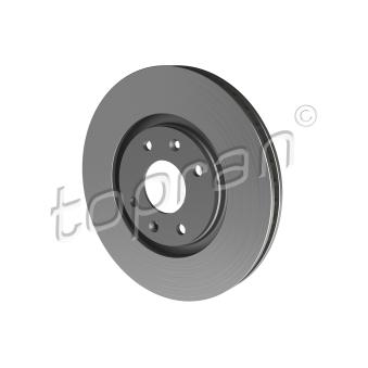 Jeu de 2 disques de frein avant TOPRAN OEM 4246R7