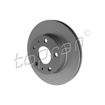 Jeu de 2 disques de frein avant TOPRAN OEM 51858362