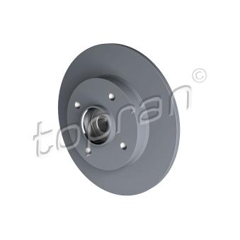 Jeu de 2 disques de frein arrière TOPRAN OEM 4246Z9