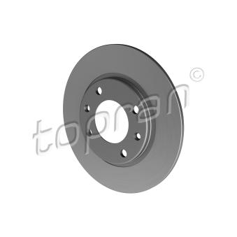 Jeu de 2 disques de frein arrière TOPRAN OEM 95661749