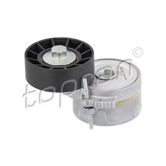 Tendeur de courroie, courroie trapézoïdale à nervures TOPRAN OEM 1231958