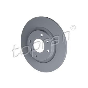 Jeu de 2 disques de frein avant TOPRAN OEM 424982