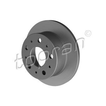 Jeu de 2 disques de frein arrière TOPRAN OEM 1642766780