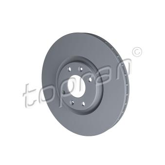 Jeu de 2 disques de frein avant TOPRAN OEM 424964 Jeu de 2 disques de frein avant TOPRAN OEM 424964