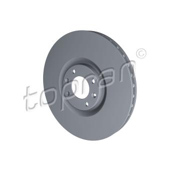 Jeu de 2 disques de frein avant TOPRAN OEM 4249F6