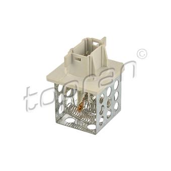 Résistance, pulseur d'air habitacle TOPRAN [723 698]