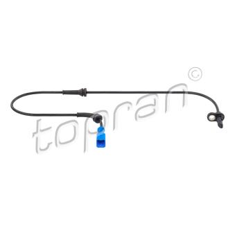 Capteur, vitesse de roue TOPRAN OEM 9665592380