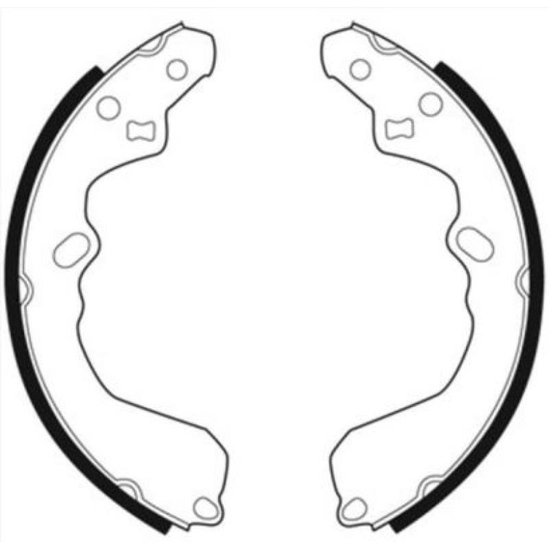 Jeu de mâchoires de frein ABE C00310ABE - Visuel 1