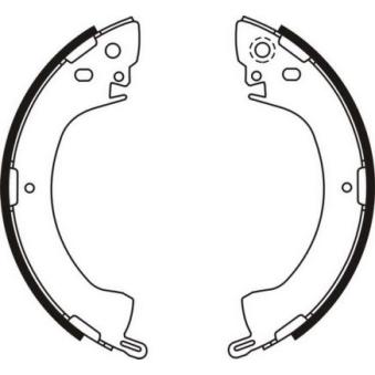 Jeu de mâchoires de frein ABE [C05001ABE]