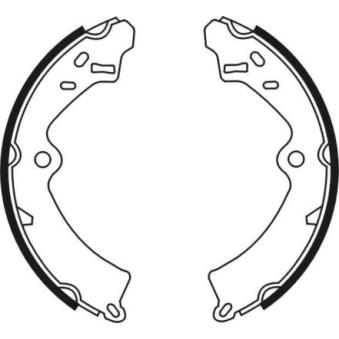 Jeu de mâchoires de frein ABE OEM 5320000840