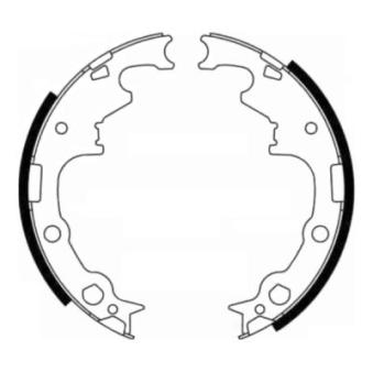 Jeu de mâchoires de frein ABE OEM 4423607