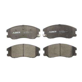 Jeu de 4 plaquettes de frein avant ABE C10020ABE pour OPEL ANTARA 2.2 CDTI 4x4 - 184cv