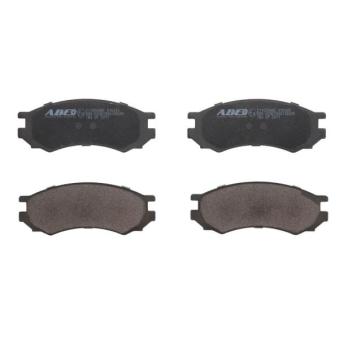 Jeu de 4 plaquettes de frein avant ABE [C11050ABE]