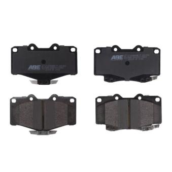 Jeu de 4 plaquettes de frein avant ABE OEM J0446535040