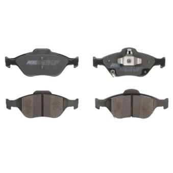 Jeu de 4 plaquettes de frein avant ABE OEM 044650D050000 Jeu de 4 plaquettes de frein avant ABE OEM 044650D050000