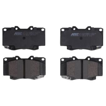 Jeu de 4 plaquettes de frein avant ABE OEM 0446504030