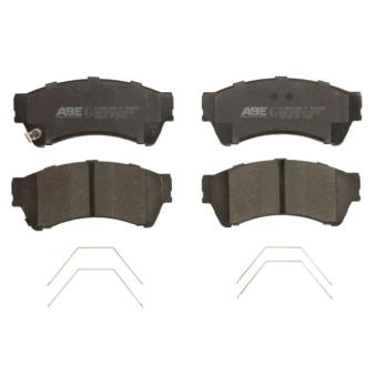 Jeu de 4 plaquettes de frein avant ABE OEM GSYD3328Z