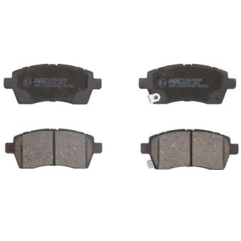 Jeu de 4 plaquettes de frein avant ABE OEM 5581062R01000