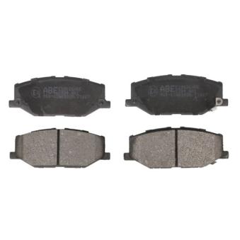 Jeu de 4 plaquettes de frein avant ABE OEM 5581078R00