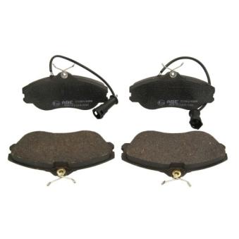Jeu de 4 plaquettes de frein avant ABE OEM 8A0698151E Jeu de 4 plaquettes de frein avant ABE OEM 8A0698151E